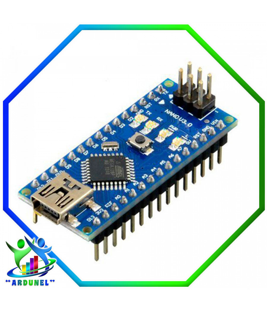 Arduino Nano Atmega 328p Cable Usb Original 2393